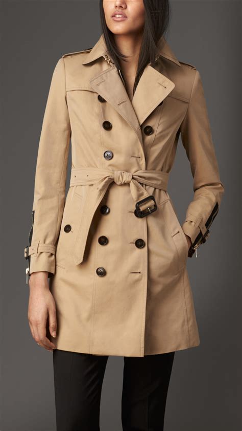 burberry long gabardine trench coat.